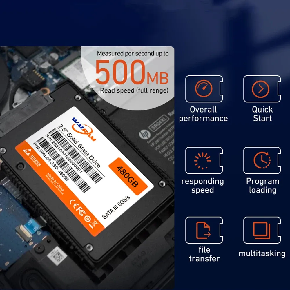 内蔵型SSD Walram SSD 2TB SATA WALRAM SSD: Reliable SATA3 SSDs for Enhanced Storage and