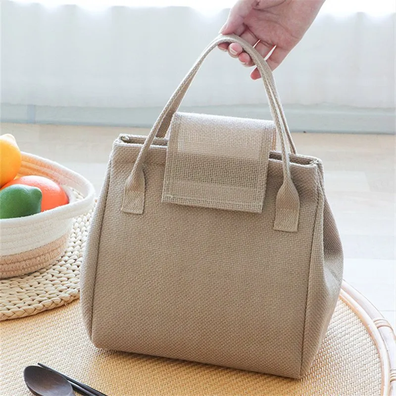 Jute lunch bags best sale