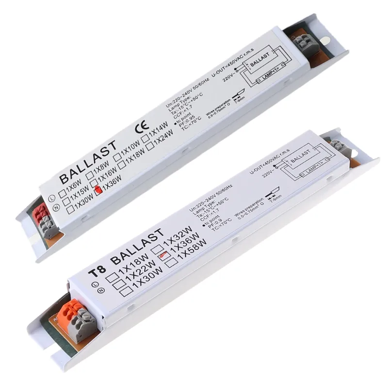 587C 36W LAMPE BALLast électronique 1 lampe T8 ballast fluorescent linéaire pour lampe germicide UV, lampe fluorescente durable