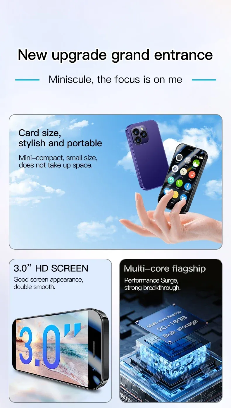 Soyes I14mini Mini Phone For Kids Dual Card Pocket... From Anica, $45. ...