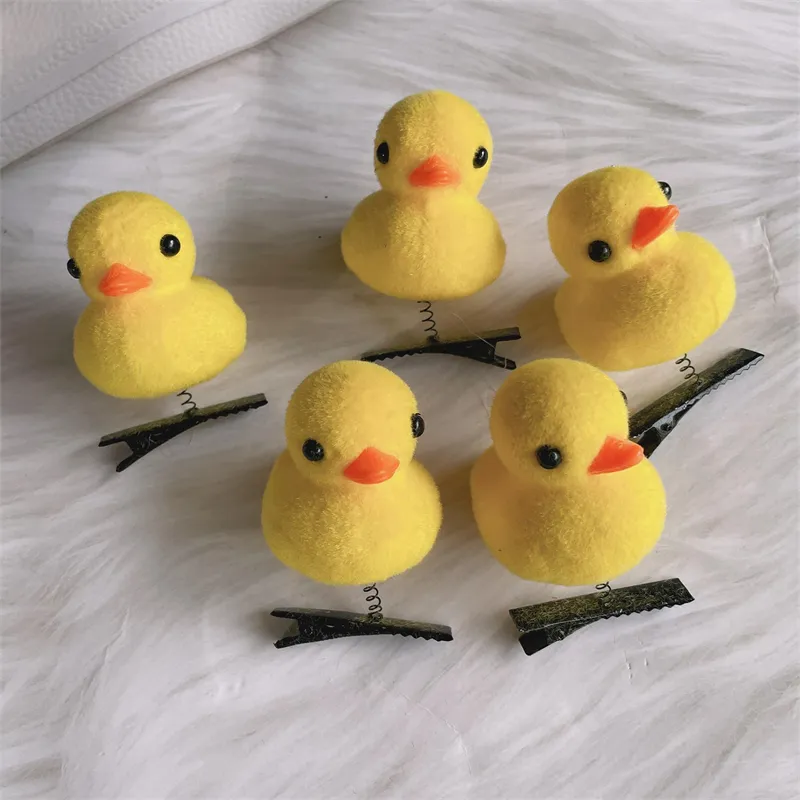 Yellow Chicken Bow Tie Hairpins 3D Duck... From Ddmyday  display picture 1