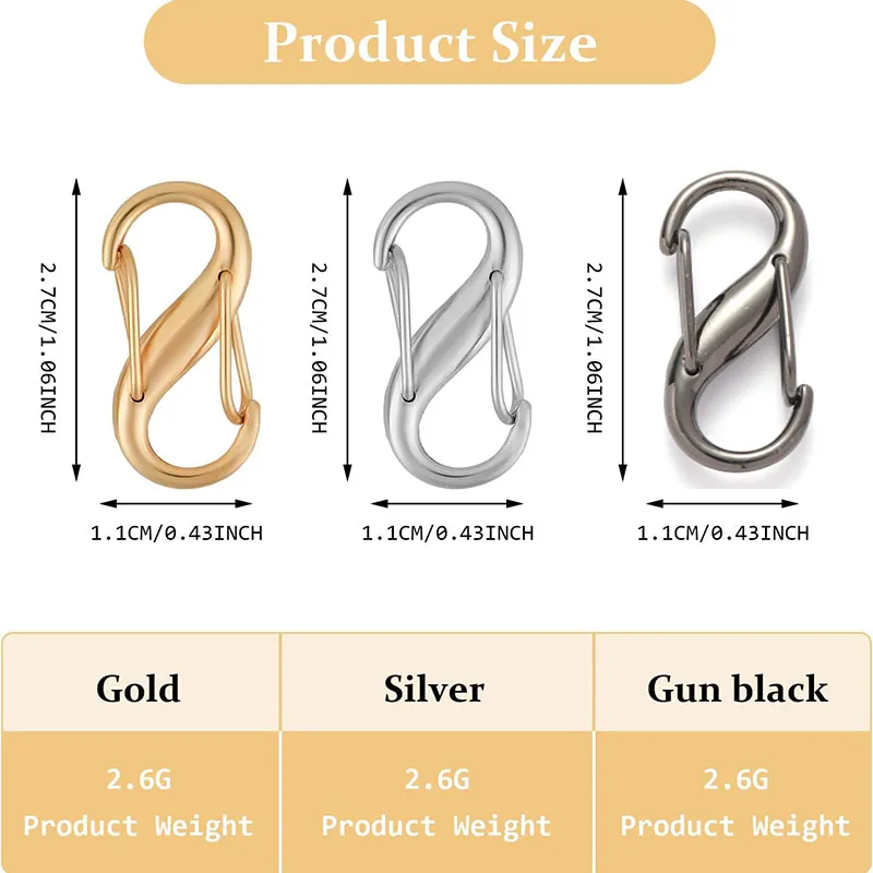 HANTAQ 6PCS No-Tool Zipper Puller Replacement - Anti-Theft Carabiner Clips For Backpacks, Suitcases & Travel Gear - View #8