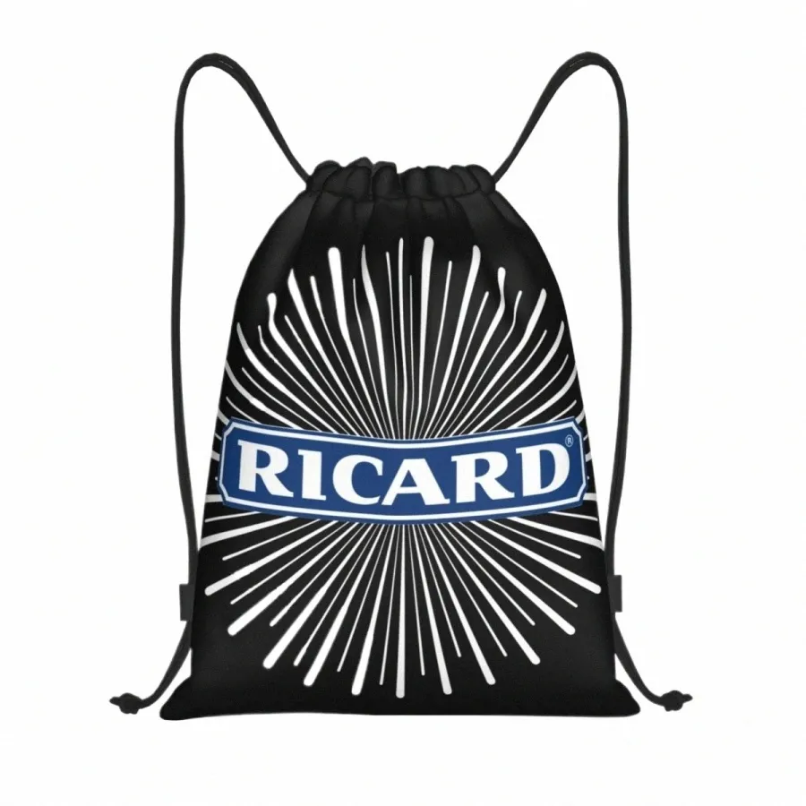 ricards Drawstring Bags Men Women Foldable Gym Sports Sackpack Training Backpacks z0hx#