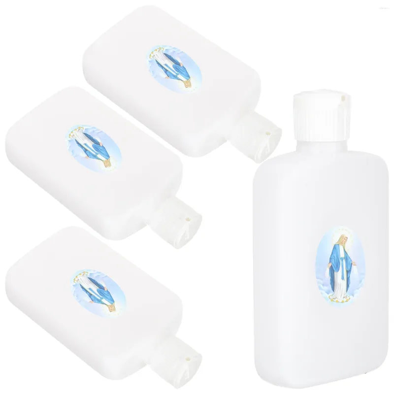 Vazen 6 Stuks De Gift Heilige Waterfles Doop Decoraties Voor Jongens Bruiloft Christelijke Bulk Exorcisme Hervulbare Kleine Baby