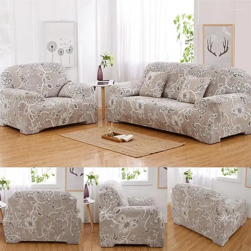 Чехлы на стулья эластичный диван стрейч ткань спандекс полное покрытие западные стили геометрическое кресло двухместный диван угловой для комнаты