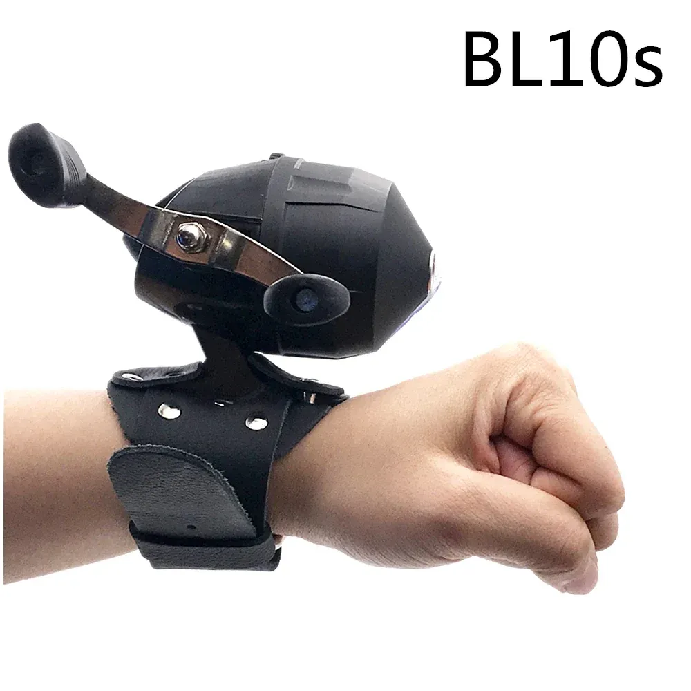 Reels BL10s Outdoor Hunting Slingshot Fishing Reel Closed Double Arm Rotating Reel Archery Fishing Tool High Quality Accessories