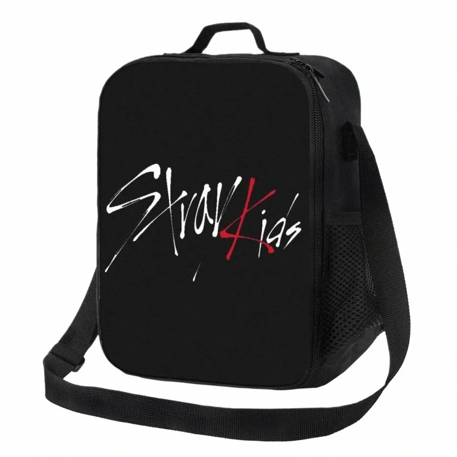 stray Kids Kpop Rock Insulated Lunch Bag for Cam Travel Leakproof Cooler Thermal Bento Box Women Children 43zD#