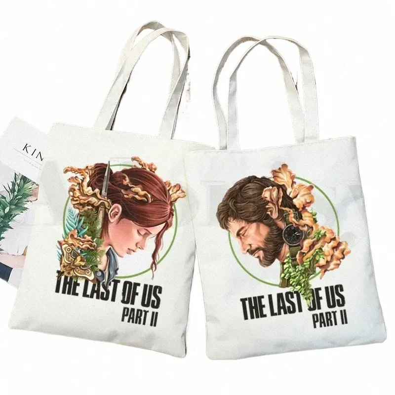 The Last Of Us Part II Harajuku Game Fi Sacs à main Sacs à bandoulière Casual Shop Filles Sac à main Femmes Sac en toile élégant E7vp #