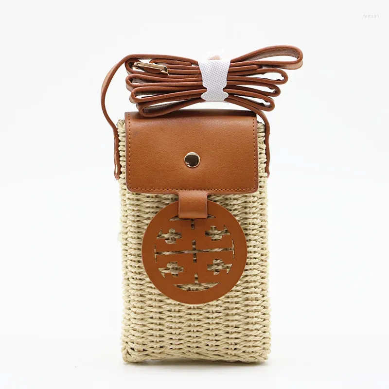 W stylu torby tkanina torebki telefon komórkowy 2024 Luksusowe torebki kobiety designerka messenger
