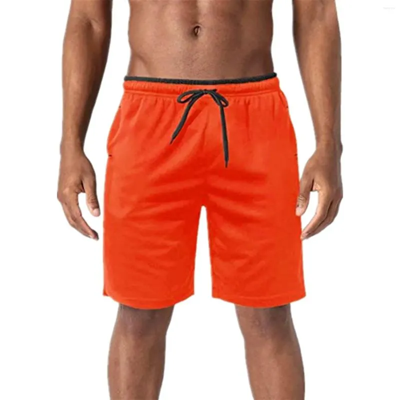 Herren-Shorts für Herren, Frühling und Sommer, angebunden, Farbe, Baggy-Cargo, für Männer, aktiv, groß, groß, sportlich