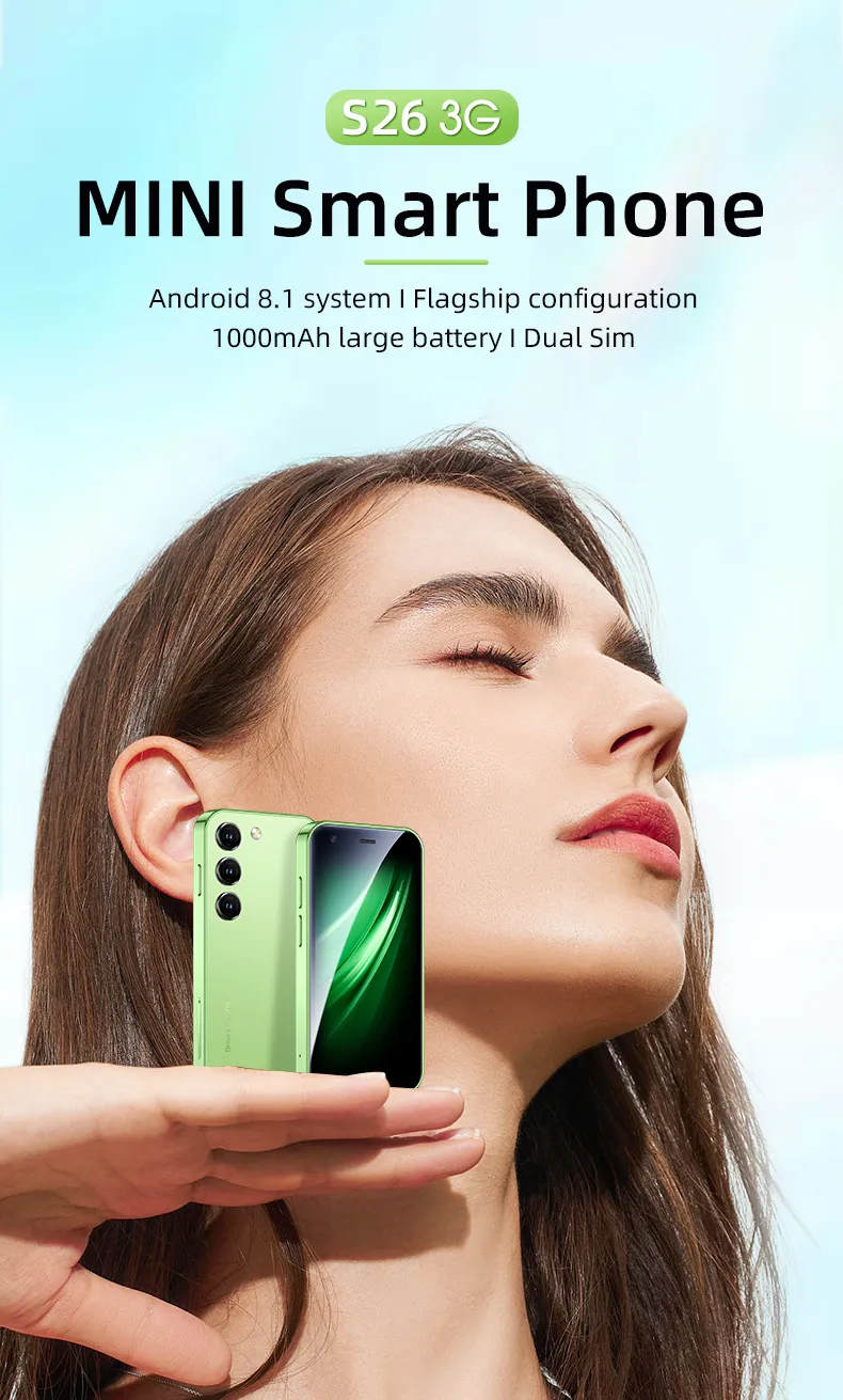 スマートフォン本体 SOYES S26 ULTRA MINI SOYES S26 Mini Phone: Ultra Thin 3G Smartphone 2GB RAM, 16GB