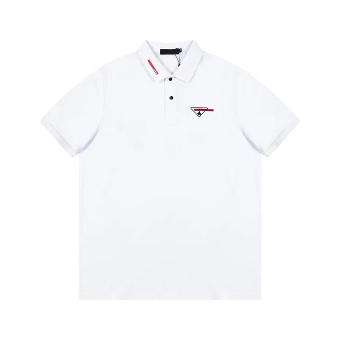 Męskie koszulki Polo Projektant Man Fashion Horse T koszule swobodni mężczyźni Golf Summer Polos Shirt Hafdery High Street Trend Top Tee Asian Size M-XXL#208