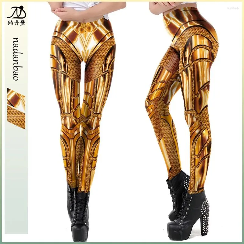 Women's Leggings Manufacturers Direct Movie Woman Costume 3D Digital Printed Elastic Fitness Tights Women