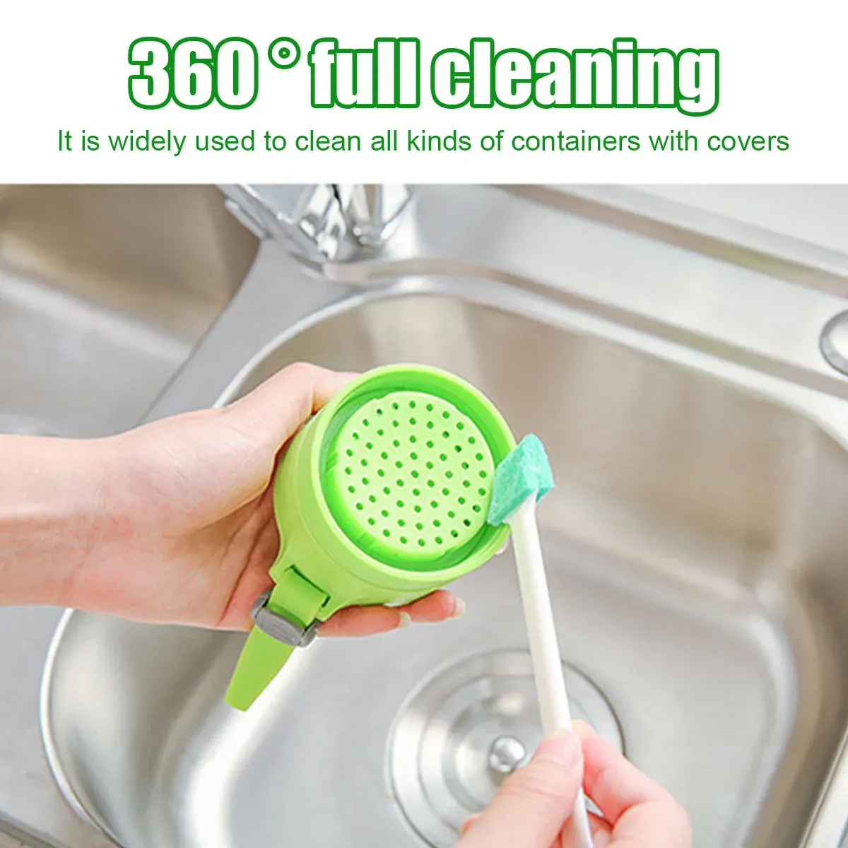 Crevice Cleaning Brush Set Of 5 Hard Bristle Multifunctional Gap