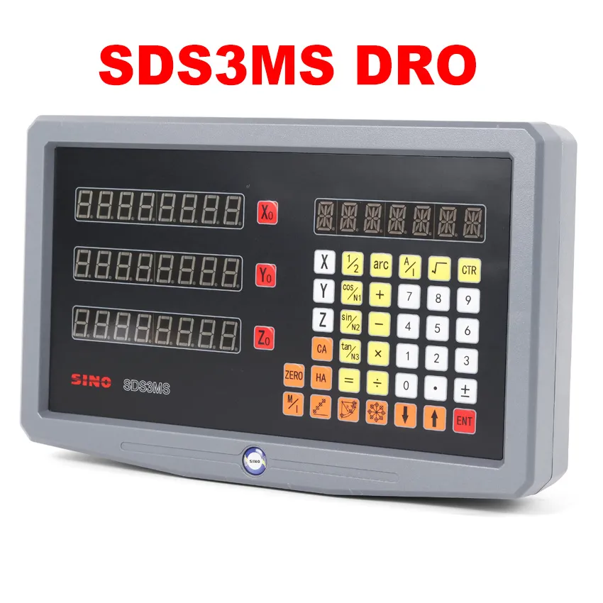 YIHAO GDVM600-3 Digital Readout Dro Set Linear Scales Kit - 5U 50 to ...