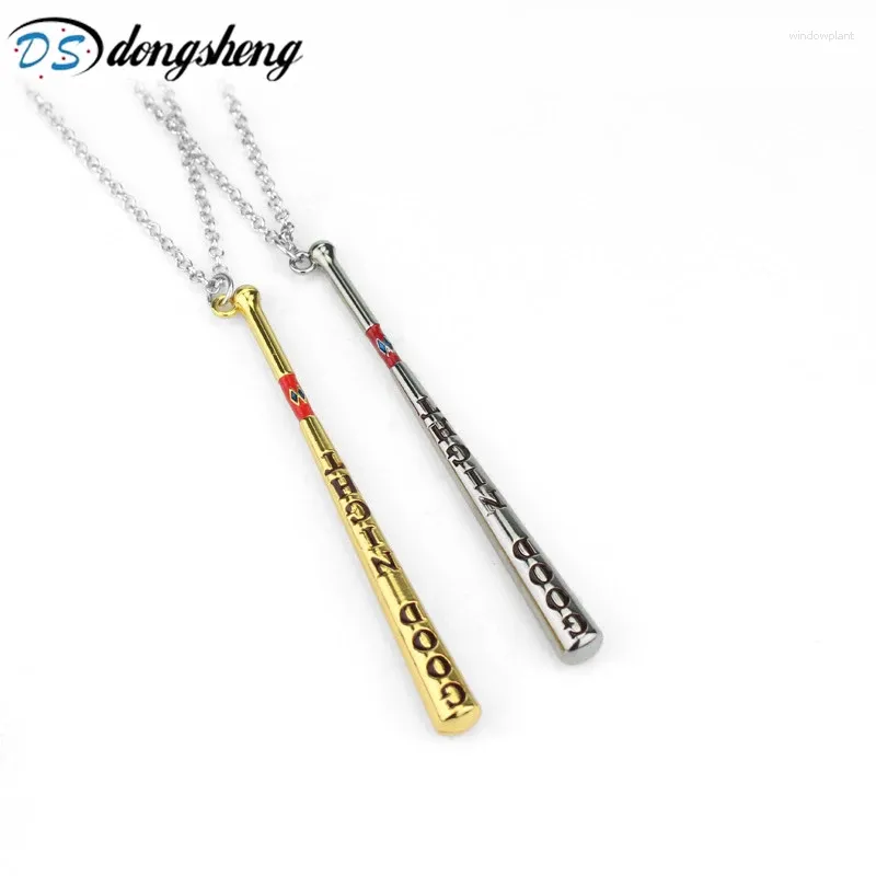 Pendant Necklaces Movie Baseball Bat Necklace Holder For Gift Chaveiro Car Jewelry Men Souvenir Cosplay