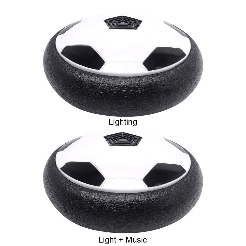 Buoeuik Air Power Voetbal voor kinderen, speelgoed voor jongens, 3, 4, 5, 6, 7, 8, 9 jaar, navulbaar, met ledlicht, Hover-voetbal, cadeau voor verjaardag, Kerstmis, speelplaats, binnen en buiten