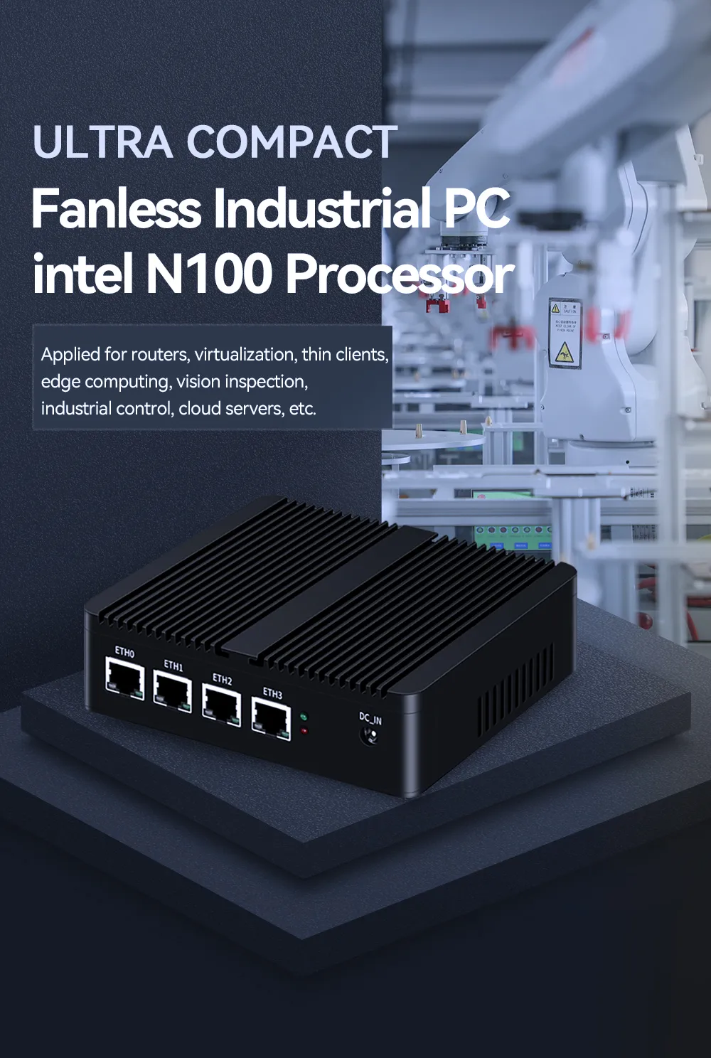 Mini PC fortinet fortigate firewalls with Intel N100 Processor, 4x ...