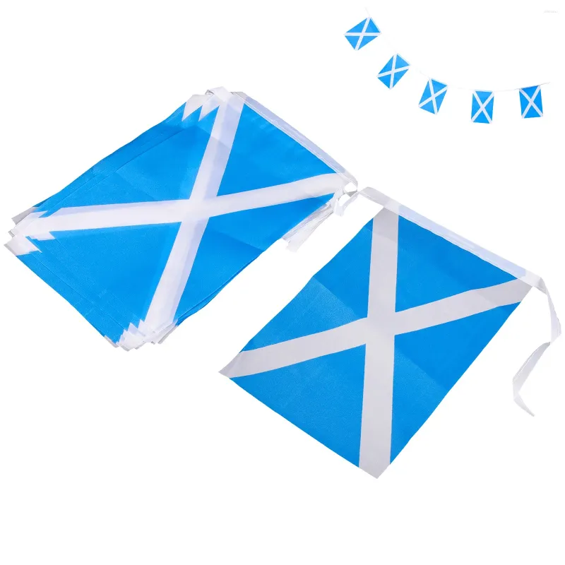 Décoration de fête Scotland Flags Scottish Small String Mini Flag Banner