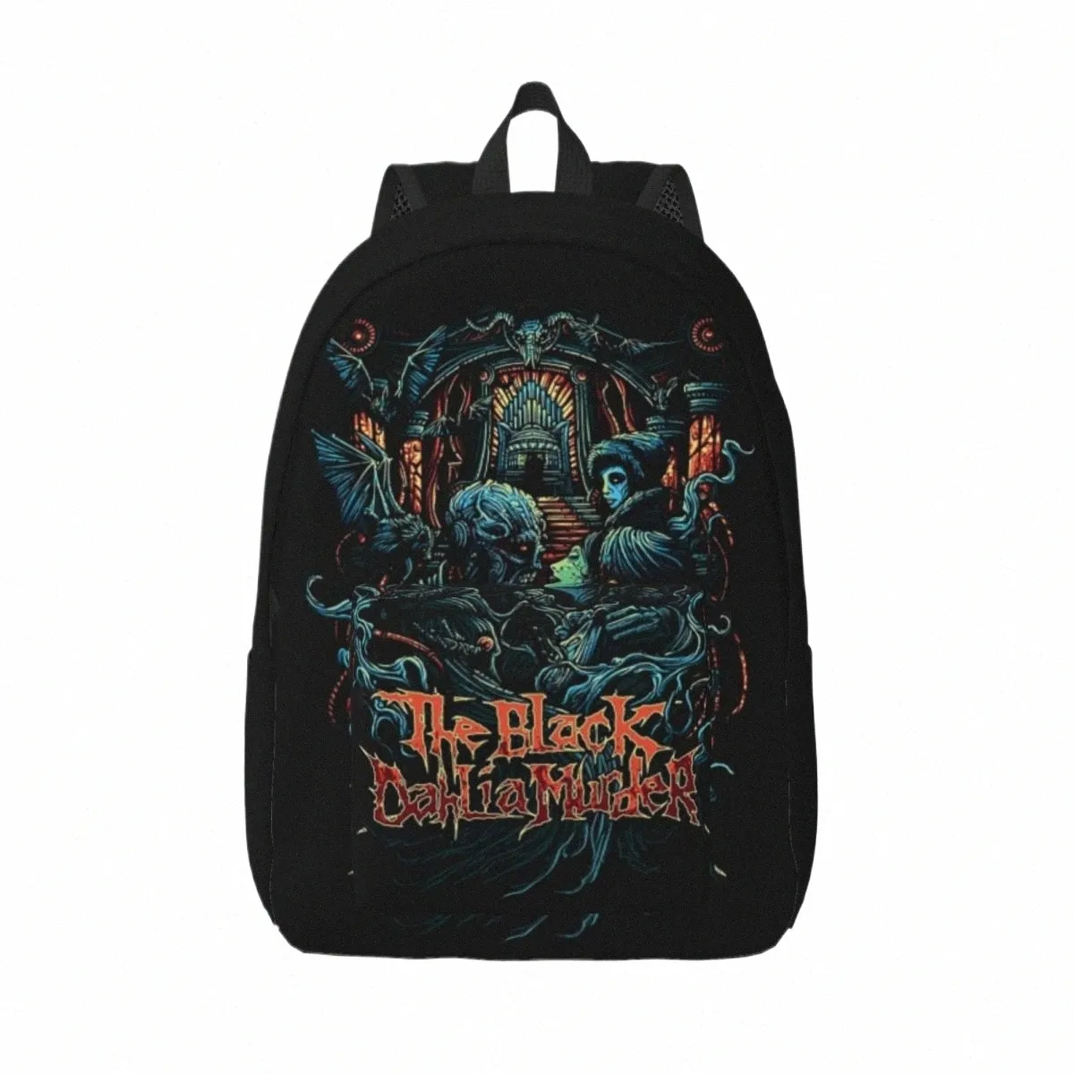 the Black Dahlia Murder Backpack Singer Boy Polyester Travel Backpacks Big Casual School Bags Rucksack e1wv#