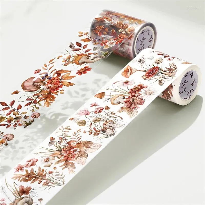 Gift Wrap 6cm x 5M Masking Tape Voor Journaling Breed GEW Originele Washi PET Tapes Scrapbooking Junk Journal art Stickers