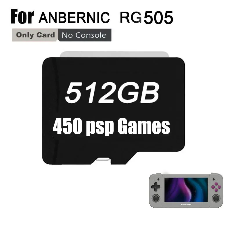 ANBERNIC RG505: Choose the Right Memory Card Size