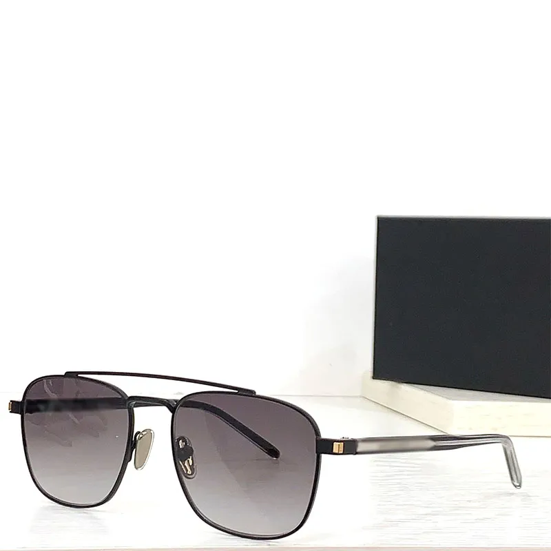 Fashionable men and women sunglasses novel lacquered metal mirror legs SL665 three-dimensional full texture super good UV400 retro full-frame sunglasses