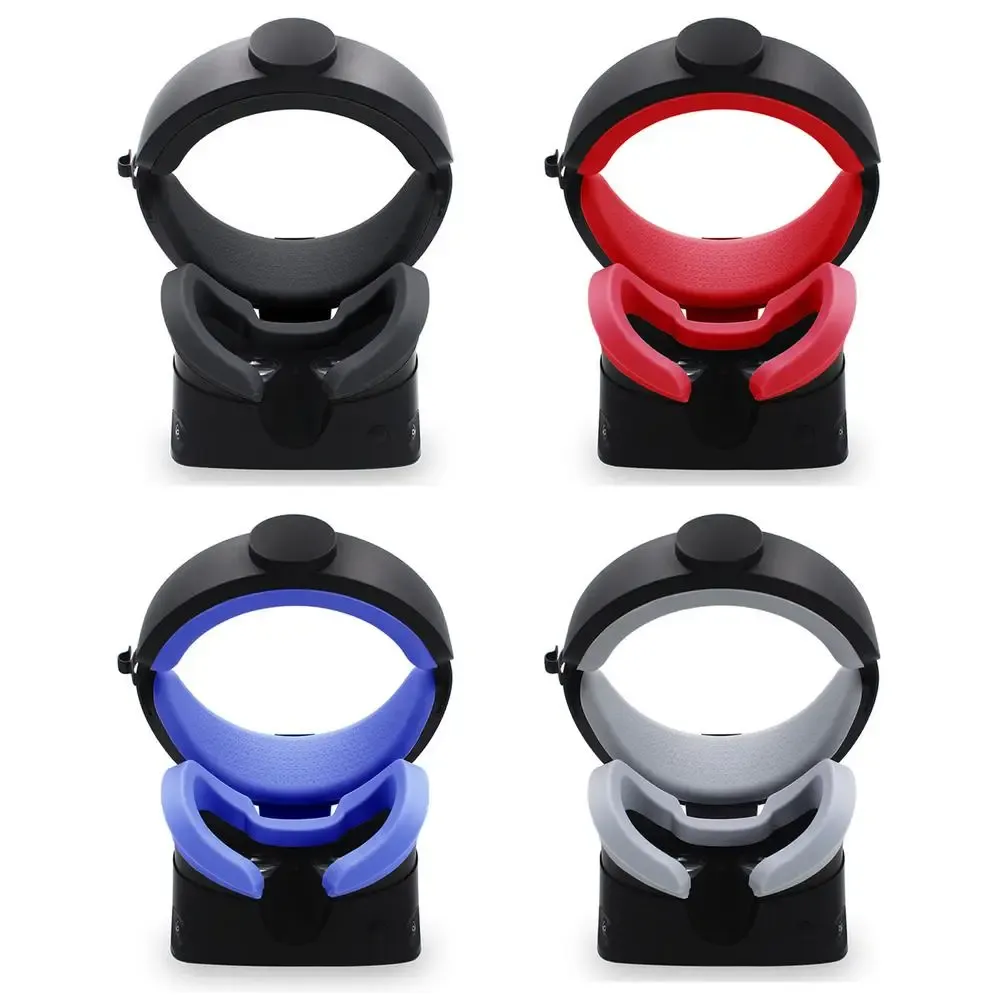 Ultra Soft Silicone Face Cover Pad for Oculus Rift S VR Headset Sweatproof Washable Eye Pad Replacement