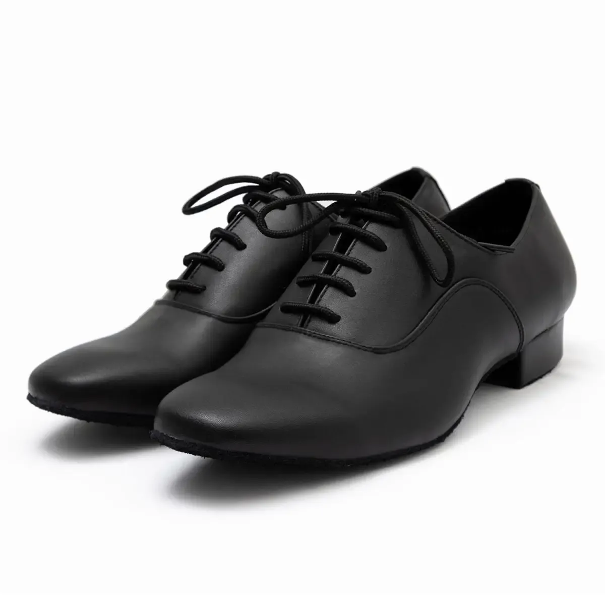 Men's Ballroom Dance Shoes, Leather Dancing Shoes Suede Sole Salsa Latin Tango Practice Shoe For Male,Suede Full Sole,6 | Ballet & Dance