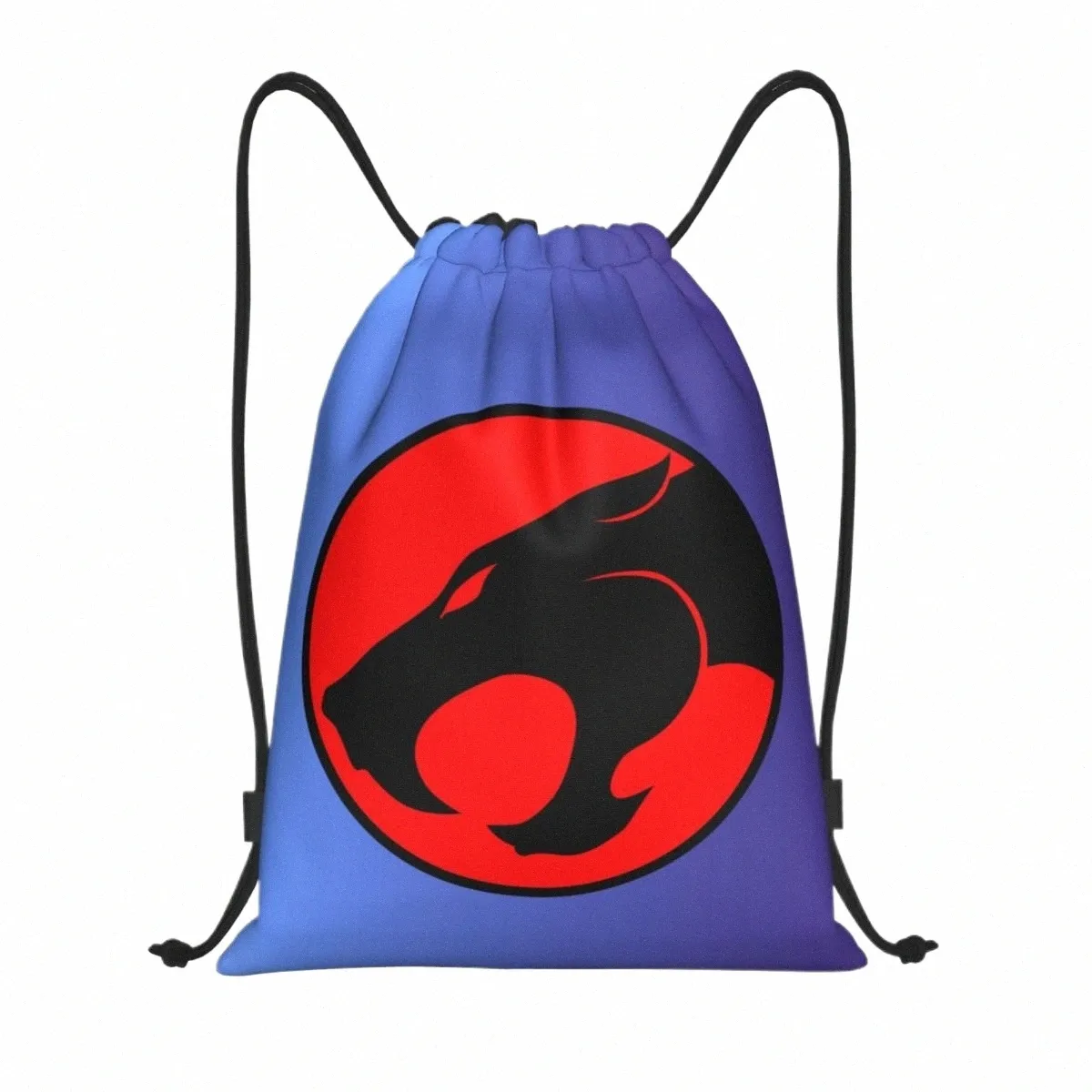Thundercat Carto Manga DrawString ryggsäck Sports Gym Bag for Women Men Training Sackpack Y4MB#