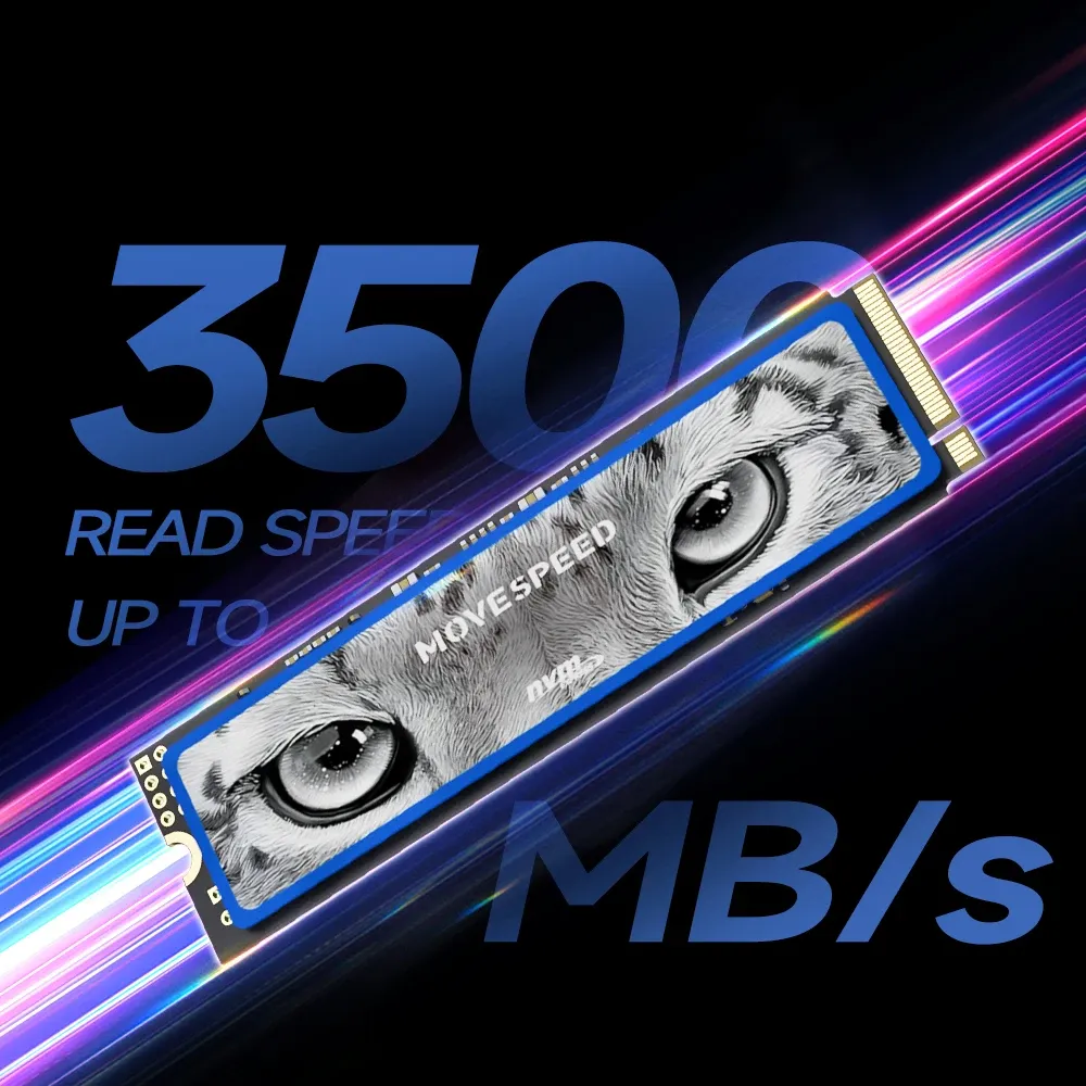 MOVESPEED 3500MB/S SSD NVMe M.2 2280 2TB 1TB 512GB From
