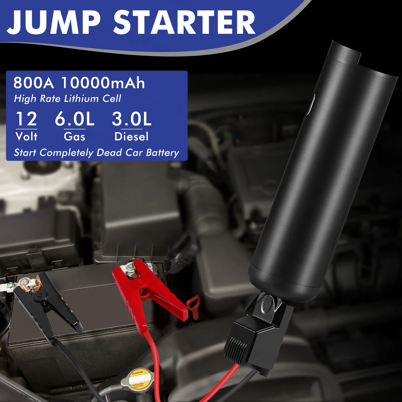 Portable Car Jump Starter With Air Compressor, Ridgemonkey Power Pack