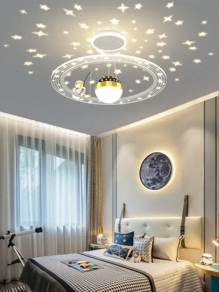 Nordic Children's Room Ceiling Light LED Modern Living Room Creative Lamp Bedroom Minimalist Decorative Light I.873528419