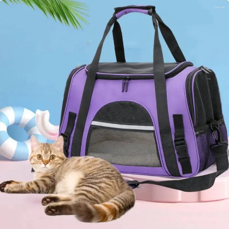 猫のキャリア折りたたみ可能なポータブルペット発信バッグ