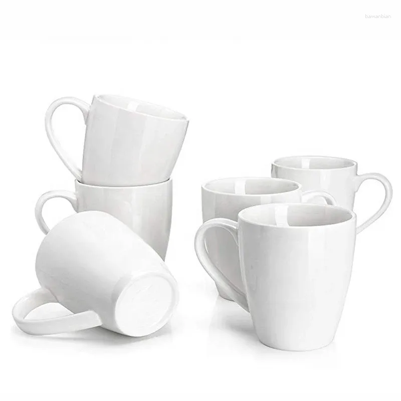 Tazze Creative Cute Coffee Cup Ceramic Acqua Porcellana bianca Withreat School Teacher Gift Drink Utensili