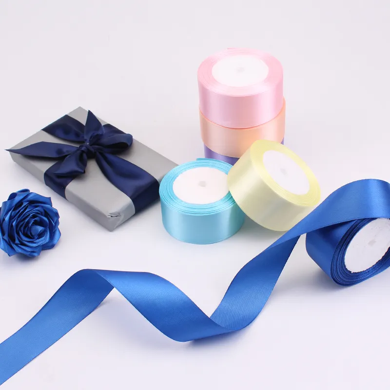 25 yards/roll 6mm 10mm 15mm 20mm 25mm 40mm 50mm Satin Ribbons Diy Artificial Silk Roses Crafts Gifts Wrap Supplies Sy Ribbo