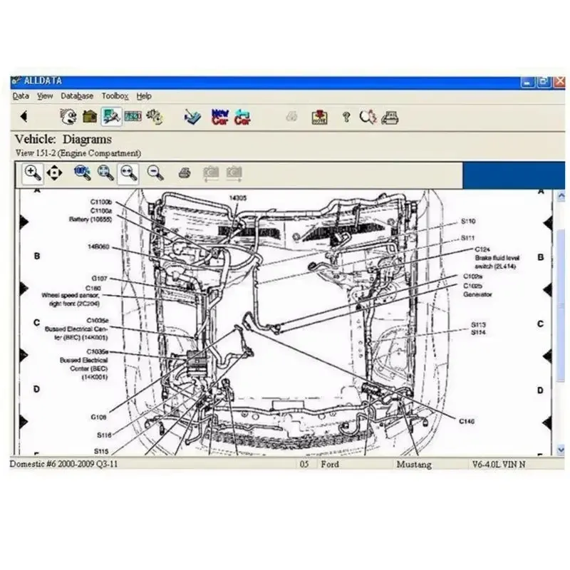 Newest alldata 10.53 software auto repair alldata software All data car software with Wiring diagram and unlimited laptop instal