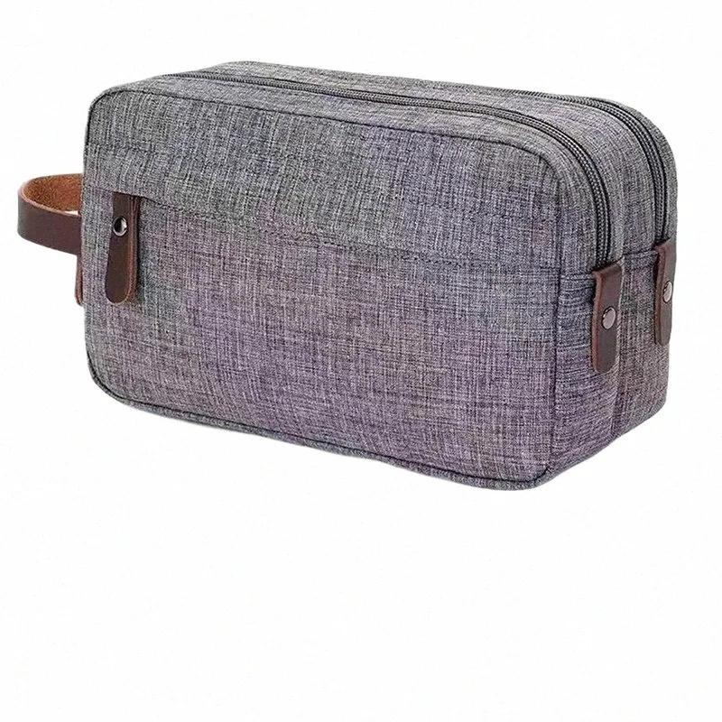 bolsa de maquillaje de alta calidad para hombre y mujer, neceser de viaje la Oxford, organizador impermeable, bolsa lavado, bolso mano, est D0GZ#