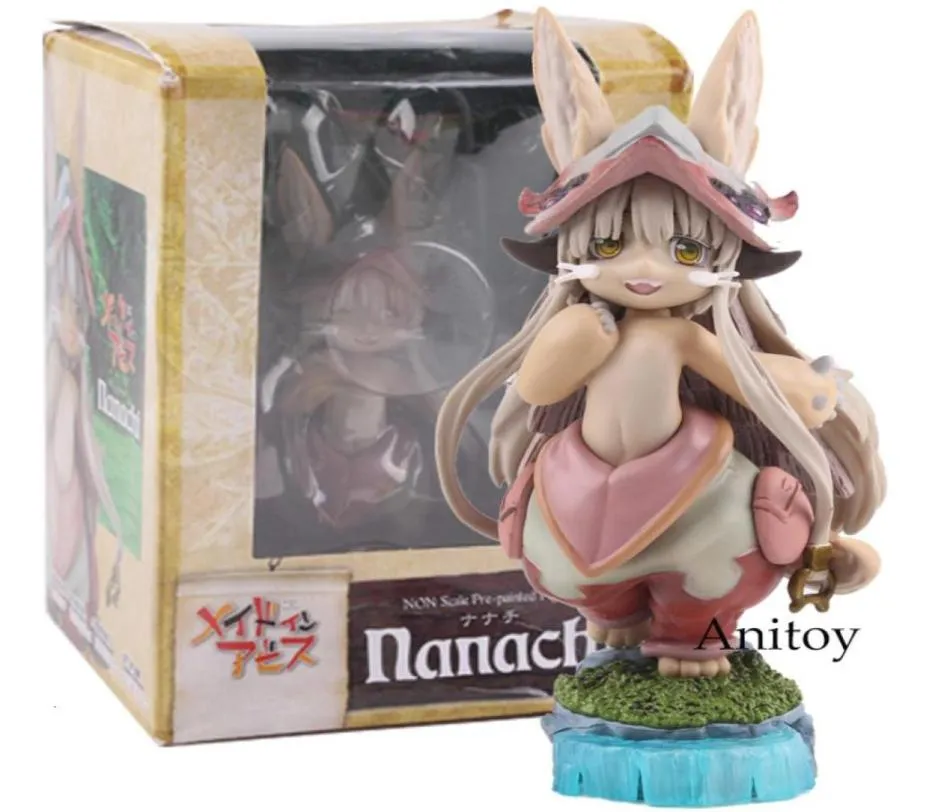 Made in Abyss Nanachi Figure Pvc Japońska urocza figura kolekcjonerska Figurka Kolekcjonalna zabawka 15 cm T19110712912577492147