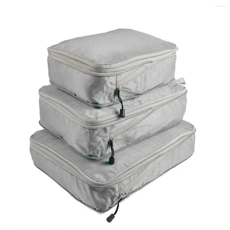 Depolama Çantaları Sıkıştırma Seyahat Çantası Seti Su Geçirmez Bagaj Organizatör Kalınlaştırılmış Bavul Pouch