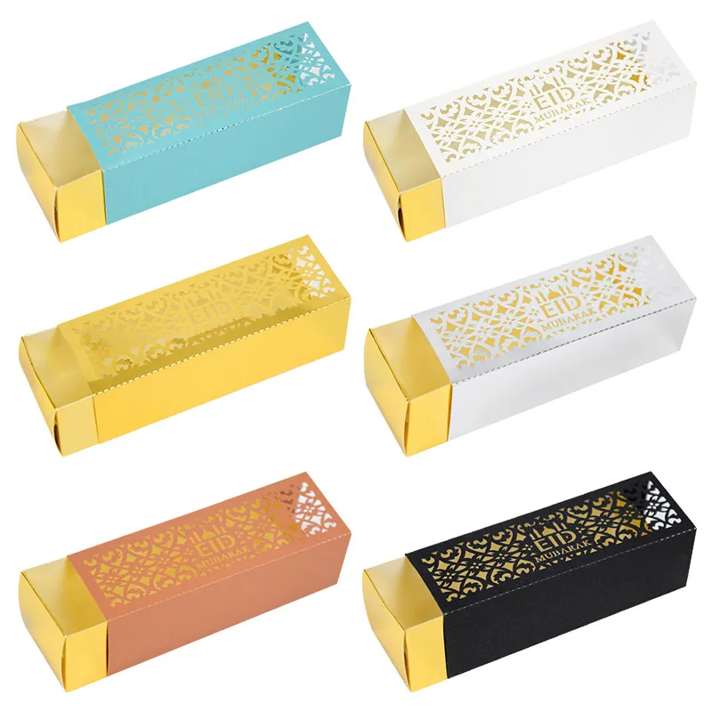 Rectangle Candy Boxes Rectangular Candy Box Set for Party Snack Packaging and Eid Ramadan ...