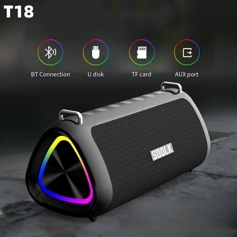 Sodlk T18 Bluetooth Hoparlör 80W: Ev Sineması Ve Dış Yi TL11