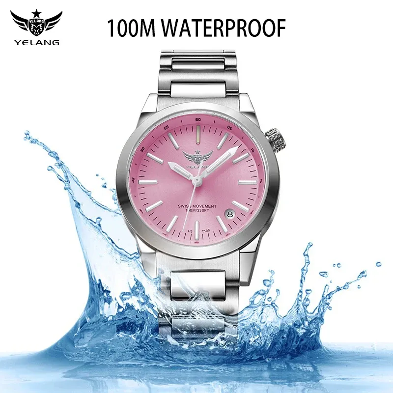 Swiss waterproof watch deals