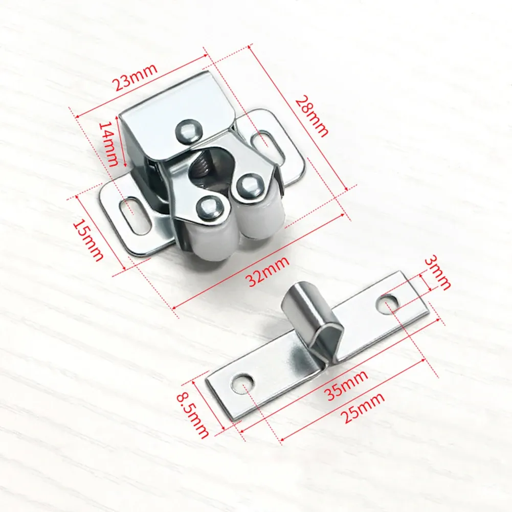 1-10pcs Magnet Cabinet Catches Door Hinges Closer Stoppers Damper Buffer For Wardrobe Hardware Furniture Fittings Accessories
