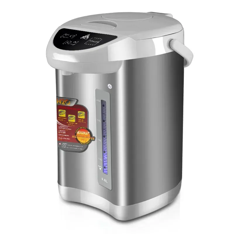 8L Electric Kettle Thermopot Water Dispenser Hot Water Boiler 110V-220V 750W Desk Type SUS Pot