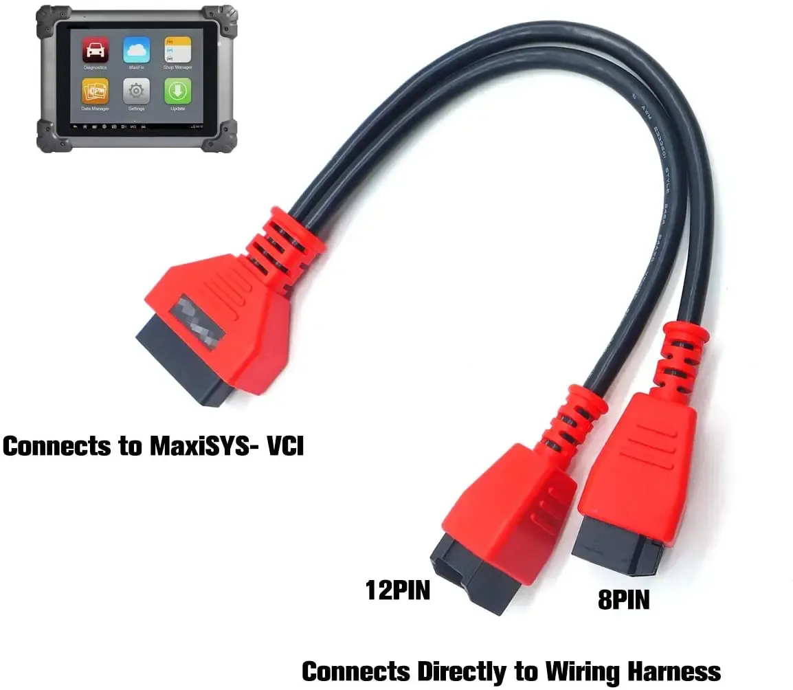 Autel 12+8 Programming Interface Connector for Chrysler Vehicles ...