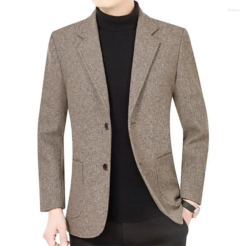Costumes pour hommes Spring Men Business Blazers Casual Jackets Coats de bonne qualité Male Slim Fit Automne Vêtements 4xl