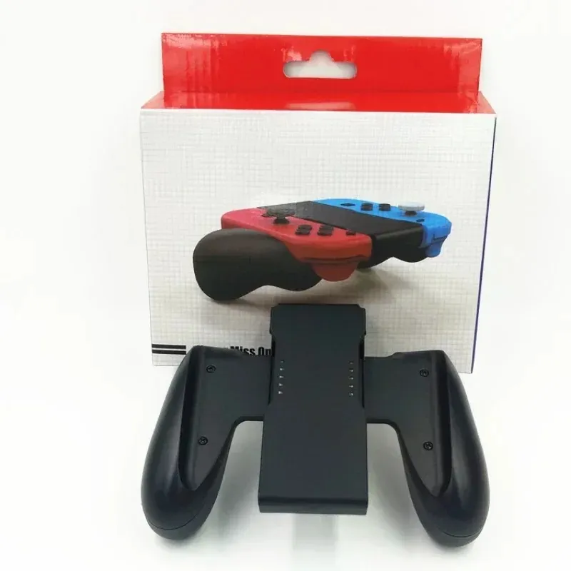 GRIP-handtag laddningsdockstation för Nintendo Switch OLED Joy-Con Handle Controller Charger Stand för Nintendo Switch