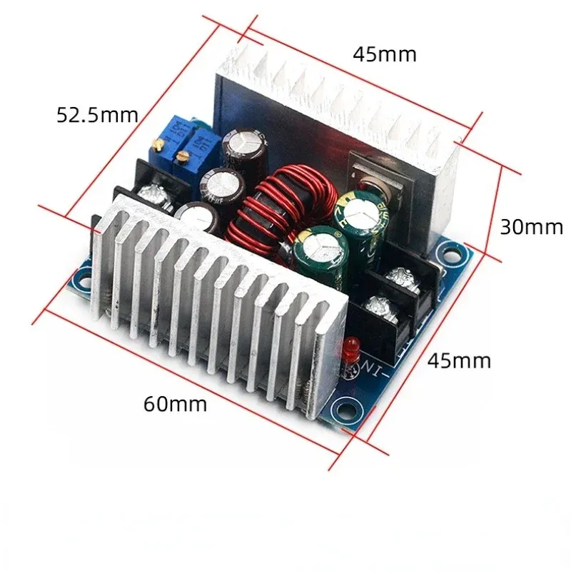 600W DC-DC Netzteil - Einstellbare Konstantspannung & Strom Für LED-Treiber & Elektronik