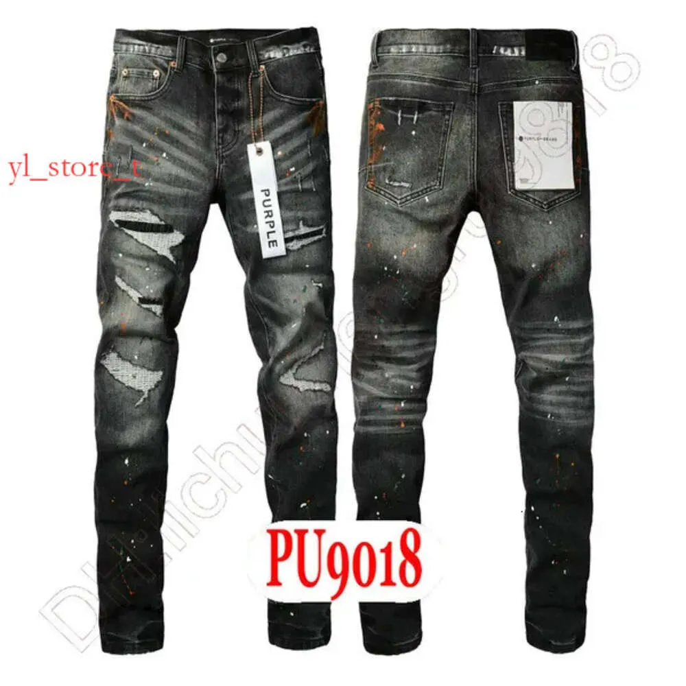 Jeans violet pantalon denim pour hommes concepteurs de concepteurs hommes noirs ksubi jeans haut de gamme de qualité droite déchirure streetwear streetwear décontracté pantalon de survêtement 5045